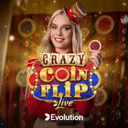Crazy Coin Flip — gra na żywo w LuckyGem