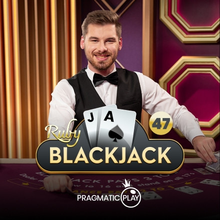 Ruby Blackjack (Pragmatic Play) na żywo w LuckyGem